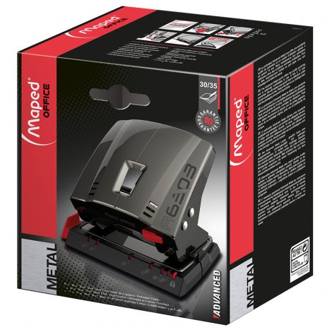 Dziurkacz Maped Advanced 35k, Grafitowy - 2